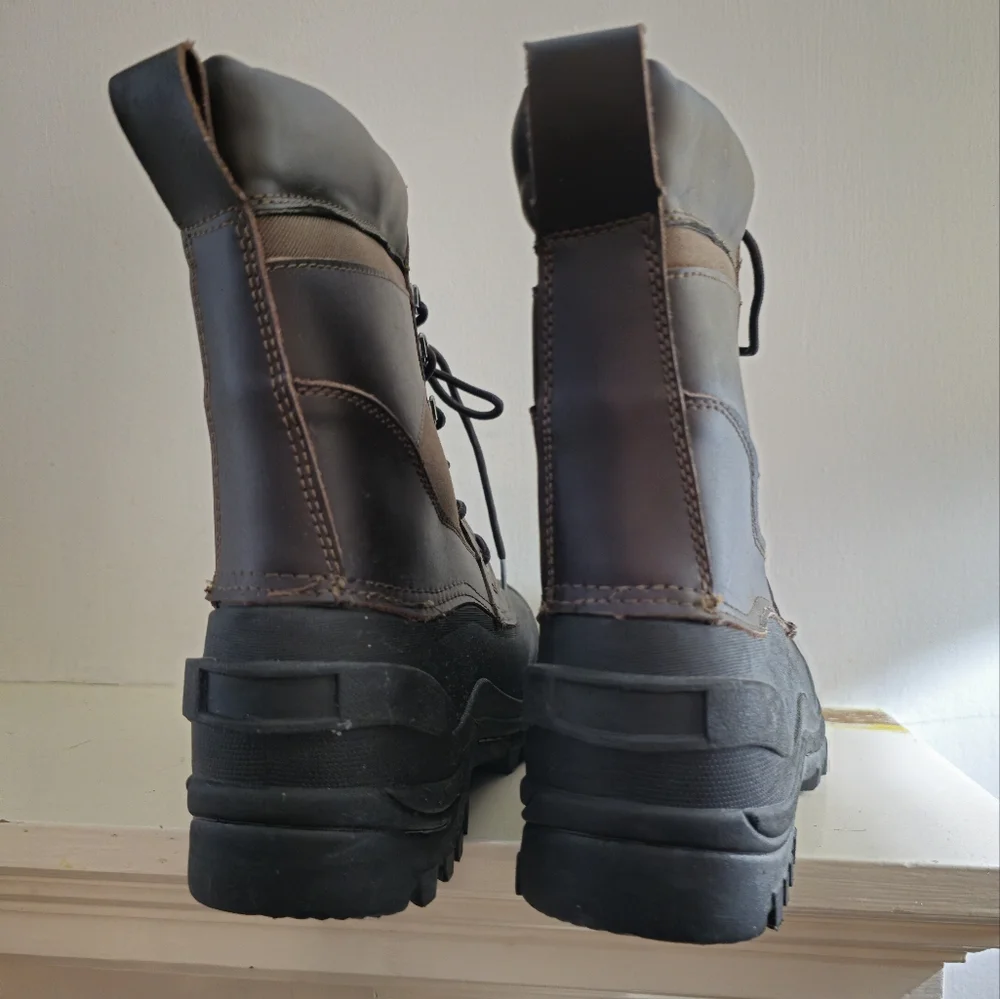 ITASCA THERMOLITE WINTER BROWN LEATHER MENS BOOTS